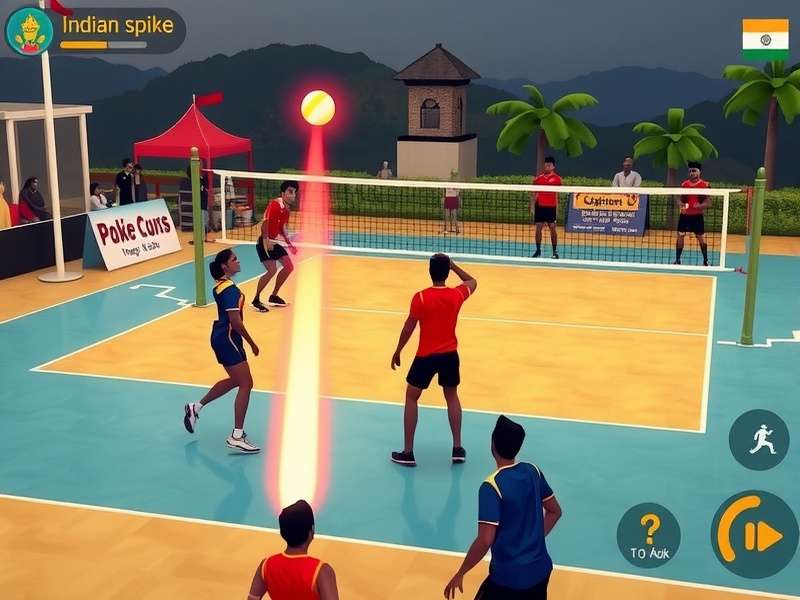 Indian Spike Star tournament competition scene